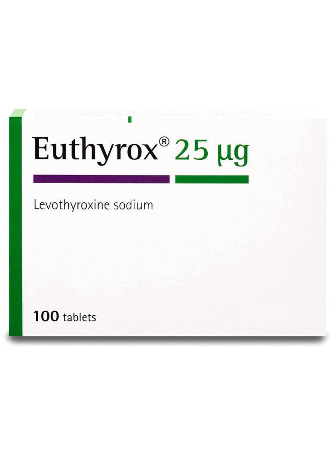 Euthyrox 25 Mcg Tablet 100pcs - Image 1